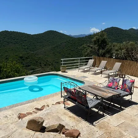 Carole Piscine Privée Fautéa Zonza