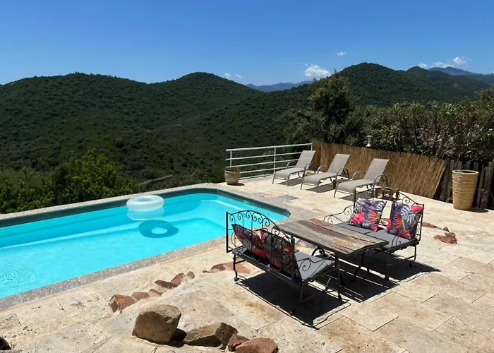 Carole Piscine Privée Fautéa Zonza